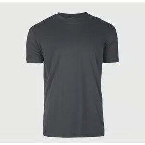 NWT True Classic Sz 2XL Carbon Gray Premium Fitted Crew Neck T-Shirt Tee TCT4100